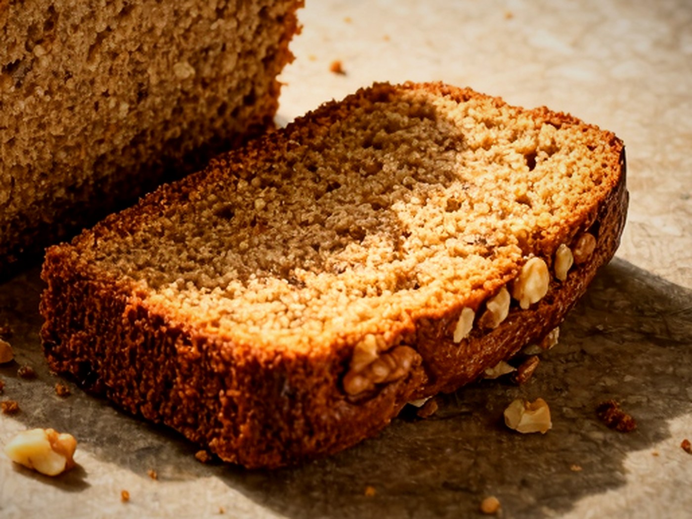 Banana Bread Slice